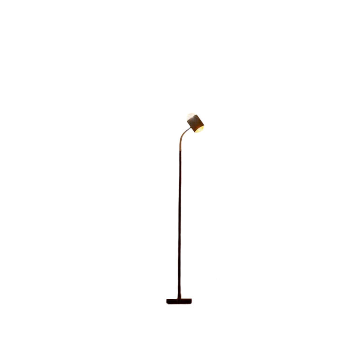 2-Light Simple Water Ripple Reading Floor Lamp