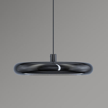 3-Light Modern Black Circular Island Pendant Light