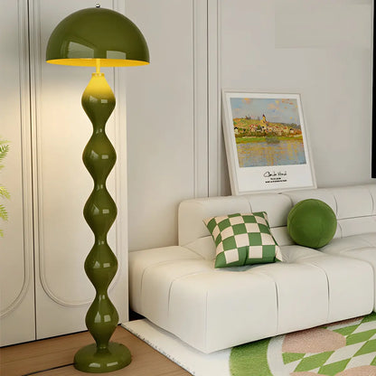 Creative Green Mushroom Metal LED Modern Floor Lamp