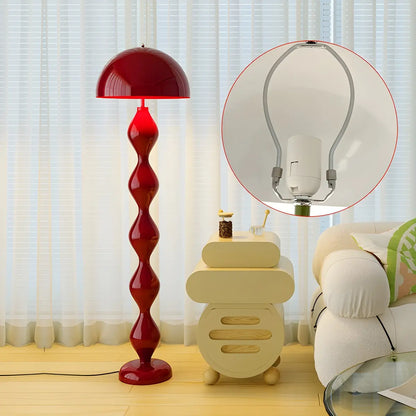 Creative Green Mushroom Metal LED Modern Floor Lamp