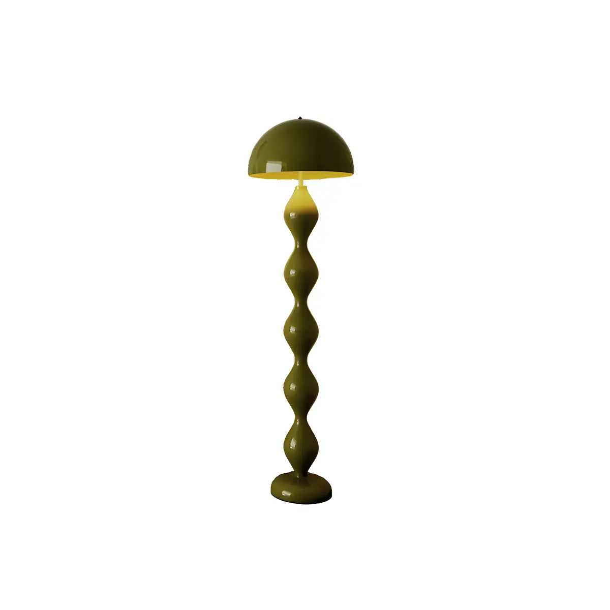 Creative Green Mushroom Metal LED Modern Floor Lamp