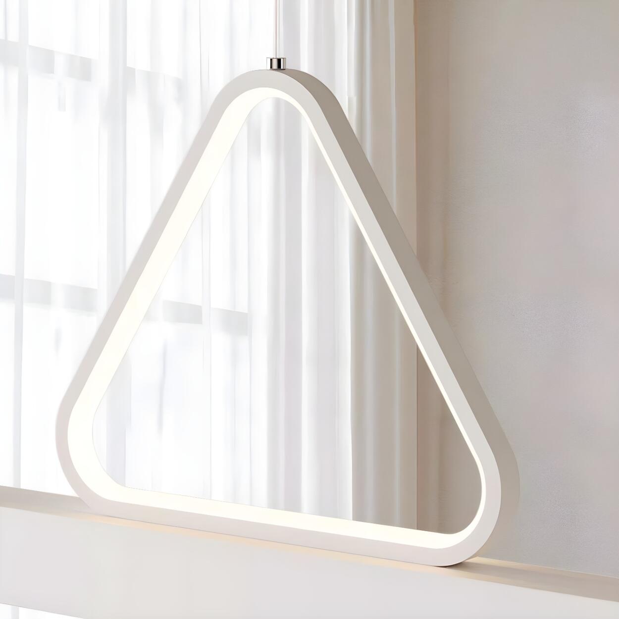 Exquisite Triangle and Linear Island Pendant Light