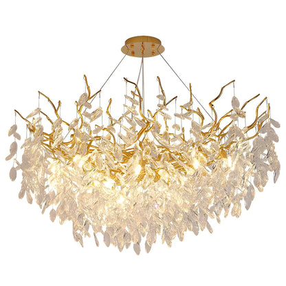 Luxury Crystal Tree Branch Chandelier Living Room