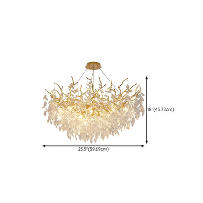 Luxury Crystal Tree Branch Chandelier Living Room