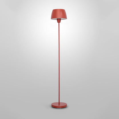 Minimalist Modern Green Barrel Metal Floor Lamp