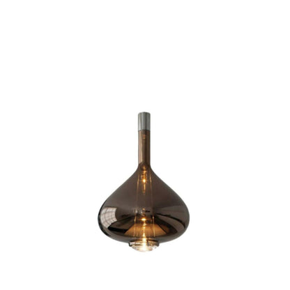 Modern Glass Teardrop LED Pendant Light Flexible Length