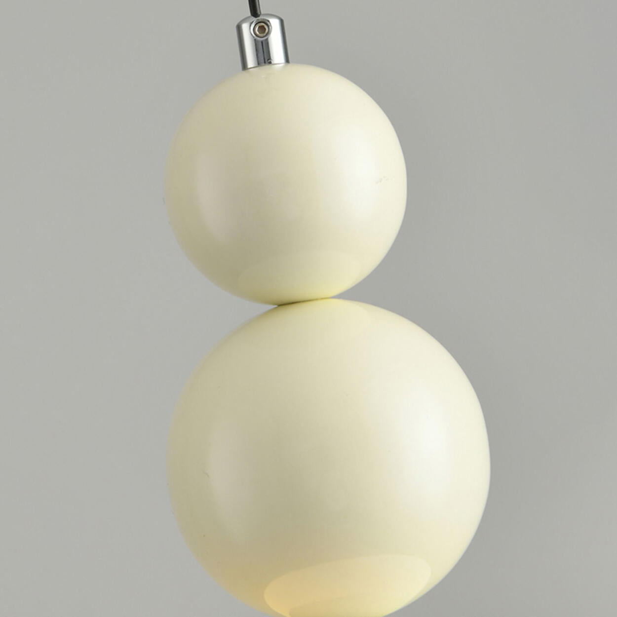 Modern Macaron Globe White Glass Bedroom Pendant Light