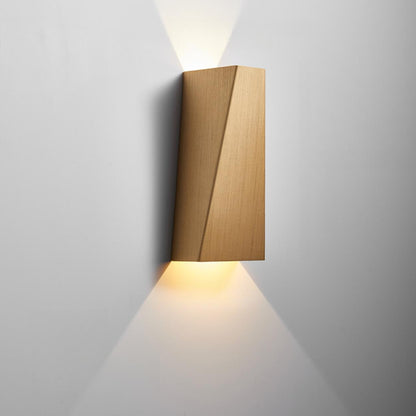 Modern Minimalist Geometric Up Down Wall Sconce