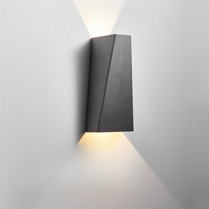 Modern Minimalist Geometric Up Down Wall Sconce