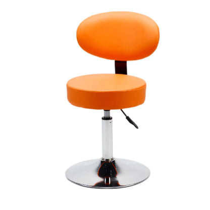 Modern Swivel Office Stool Alloy Multiple Colors